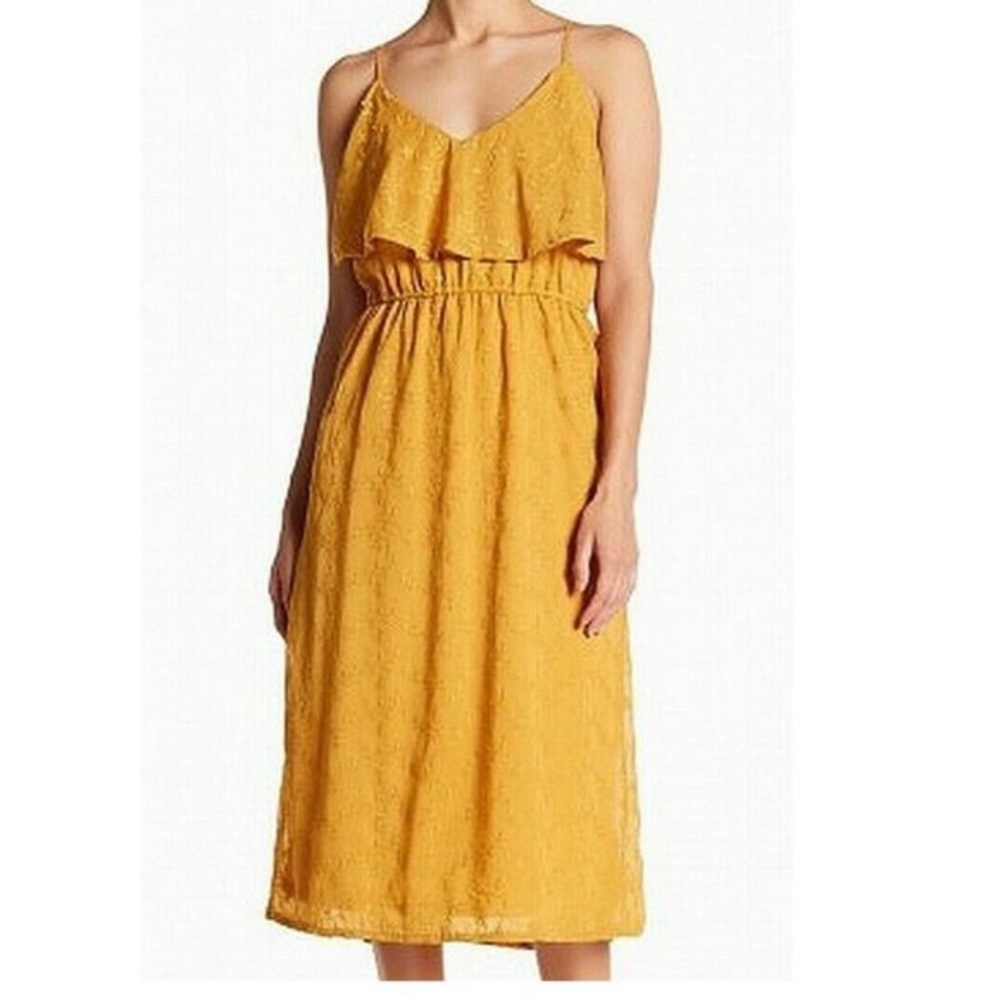 ECU Spirit of Grace Mustard Yellow Dress